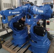 YASKAWA安川GP400机器人平衡缸维修漏气故障